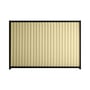 Good Neighbour® Smartspan® 2100mm High Fence Panel Sheet: Primrose Post/Track: Ebony