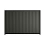 Good Neighbour® Smartspan® 2100mm High Fence Panel Sheet: Slate Grey Post/Track: Ebony
