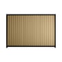 Good Neighbour® Smartspan® 2100mm High Fence Panel Sheet: Wheat Post/Track: Ebony