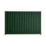 Good Neighbour® Wavelok® 1200mm High Fence Panel Sheet: Caulfield Green Post/Track: Beige