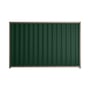 Good Neighbour® Wavelok® 1500mm High Fence Panel Sheet: Caulfield Green Post/Track: Iron Bark