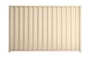 Good Neighbour Wavelok 1500mm High Fence Panel Sheet: Primrose, Post/Track: Primrose