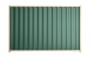 Good Neighbour Wavelok 1500mm High Fence Panel Sheet: Rivergum Post/Track: Primrose