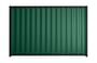 Good Neighbour Wavelok 1800mm High Fence Panel Sheet: Caulfield Green, Post/Track: Ebony