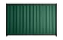 Good Neighbour Wavelok 1800mm High Fence Panel Sheet: Caulfield Green, Post/Track: Gun Metal Grey