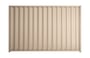 Good Neighbour Wavelok 1800mm High Fence Panel Sheet: Merino, Post/Track: Merino