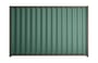Good Neighbour Wavelok 1800mm High Fence Panel Sheet: Rivergum, Post/Track: Ironbark