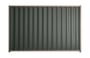 Good Neighbour Wavelok 1800mm High Fence Panel Sheet: Slate Grey, Post/Track: Beige