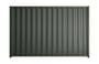 Good Neighbour Wavelok 1800mm High Fence Panel Sheet: Slate Grey, Post/Track: Ironbark