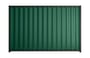 Good Neighbour Wavelok 2100mm High Fence Panel Sheet: Caulfield Green, Post/Track: Gun Metal Grey