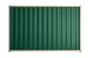 Good Neighbour Wavelok 2100mm High Fence Panel Sheet: Caulfield Green, Post/Track: Merino