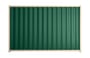 Good Neighbour Wavelok 2100mm High Fence Panel Sheet: Caulfield Green, Post/Track: Primrose