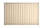 Good Neighbour Wavelok 2100mm High Fence Panel Sheet: Primrose, Post/Track: Merino
