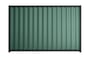 Good Neighbour Wavelok 2100mm High Fence Panel Sheet: Rivergum, Post/Track: Ebony