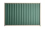 Good Neighbour Wavelok 2100mm High Fence Panel Sheet: Rivergum, Post/Track: Merino