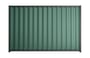 Good Neighbour Wavelok 2100mm High Fence Panel Sheet: Rivergum, Post/Track: Slate Grey