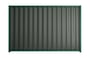 Good Neighbour Wavelok 2100mm High Fence Panel Sheet: Slate Grey, Post/Track: Caulfield Green