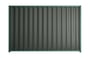 Good Neighbour Wavelok 2100mm High Fence Panel Sheet: Slate Grey, Post/Track: Rivergum
