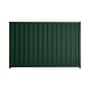 Good Neighbour® Wavelok® 900mm High Fence Panel Sheet: Caulfield Green Post/Track: Slate Grey