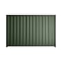 Good Neighbour® Wavelok® 900mm High Fence Panel Sheet: Rivergum Post/Track: Slate Grey