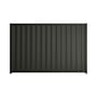 Good Neighbour® Wavelok® 900mm High Fence Panel Sheet: Slate Grey Post/Track: Gun Metal Grey