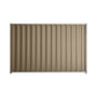 Good Neighbour® Wavelok® 1200mm High Fence Panel Sheet: Beige Post/Track: Birch