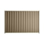 Good Neighbour® Wavelok® 1200mm High Fence Panel Sheet: Beige Post/Track: Moss Vale Sand