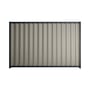 Good Neighbour® Wavelok® 1200mm High Fence Panel Sheet: Birch Post/Track: Dark Stone