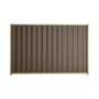 Good Neighbour® Wavelok® 1200mm High Fence Panel Sheet: Banyan Brown Post/Track: Merino