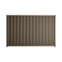 Good Neighbour® Wavelok® 1200mm High Fence Panel Sheet: Banyan Brown Post/Track: Marsh