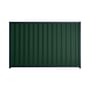 Good Neighbour® Wavelok® 1200mm High Fence Panel Sheet: Caulfield Green Post/Track: Mountain Blue