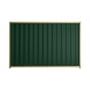 Good Neighbour® Wavelok® 1200mm High Fence Panel Sheet: Caulfield Green Post/Track: Wheat