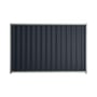 Good Neighbour® Wavelok® 1200mm High Fence Panel Sheet: Dark Stone Post/Track: Gull Grey