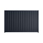 Good Neighbour® Wavelok® 1200mm High Fence Panel Sheet: Dark Stone Post/Track: Mountain Blue