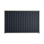 Good Neighbour® Wavelok® 1200mm High Fence Panel Sheet: Dark Stone Post/Track: Rivergum