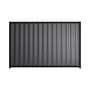 Good Neighbour® Wavelok® 1200mm High Fence Panel Sheet: Granite Post/Track: Ebony