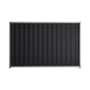 Good Neighbour® Wavelok® 1200mm High Fence Panel Sheet: Gun Metal Grey Post/Track: Birch