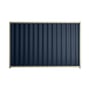 Good Neighbour® Wavelok® 1200mm High Fence Panel Sheet: Mountain Blue Post/Track: Moss Vale Sand