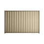 Good Neighbour® Wavelok® 1200mm High Fence Panel Sheet: Merino Post/Track: Beige