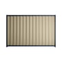 Good Neighbour® Wavelok® 1200mm High Fence Panel Sheet: Merino Post/Track: Mountain Blue