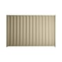 Good Neighbour® Wavelok® 1200mm High Fence Panel Sheet: Merino Post/Track: Moss Vale Sand