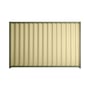 Good Neighbour® Wavelok® 1200mm High Fence Panel Sheet: Primrose Post/Track: Mist Green