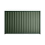 Good Neighbour® Wavelok® 1200mm High Fence Panel Sheet: Rivergum Post/Track: Caulfield Green