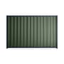 Good Neighbour® Wavelok® 1200mm High Fence Panel Sheet: Rivergum Post/Track: Mountain Blue