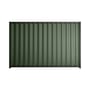 Good Neighbour® Wavelok® 1200mm High Fence Panel Sheet: Rivergum Post/Track: Slate Grey