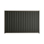 Good Neighbour® Wavelok® 1200mm High Fence Panel Sheet: Slate Grey Post/Track: Banyan Brown