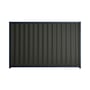Good Neighbour® Wavelok® 1200mm High Fence Panel Sheet: Slate Grey Post/Track: Mountain Blue