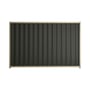 Good Neighbour® Wavelok® 1200mm High Fence Panel Sheet: Slate Grey Post/Track: Merino