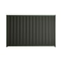 Good Neighbour® Wavelok® 1200mm High Fence Panel Sheet: Slate Grey Post/Track: Rivergum