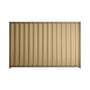 Good Neighbour® Wavelok® 1200mm High Fence Panel Sheet: Wheat Post/Track: Beige